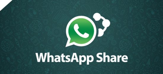 Product share on WhatsApp