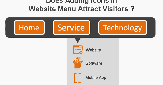 website menu icon