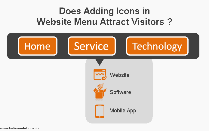 website menu icon