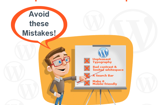 Avoid wordpress mistakes
