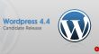 WordPress 4.4 RC