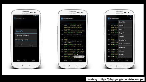 VT View Source Android App