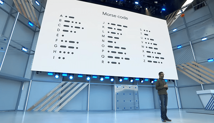 Morse code in Gboard